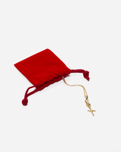 Hand & Dagger Necklace Gold